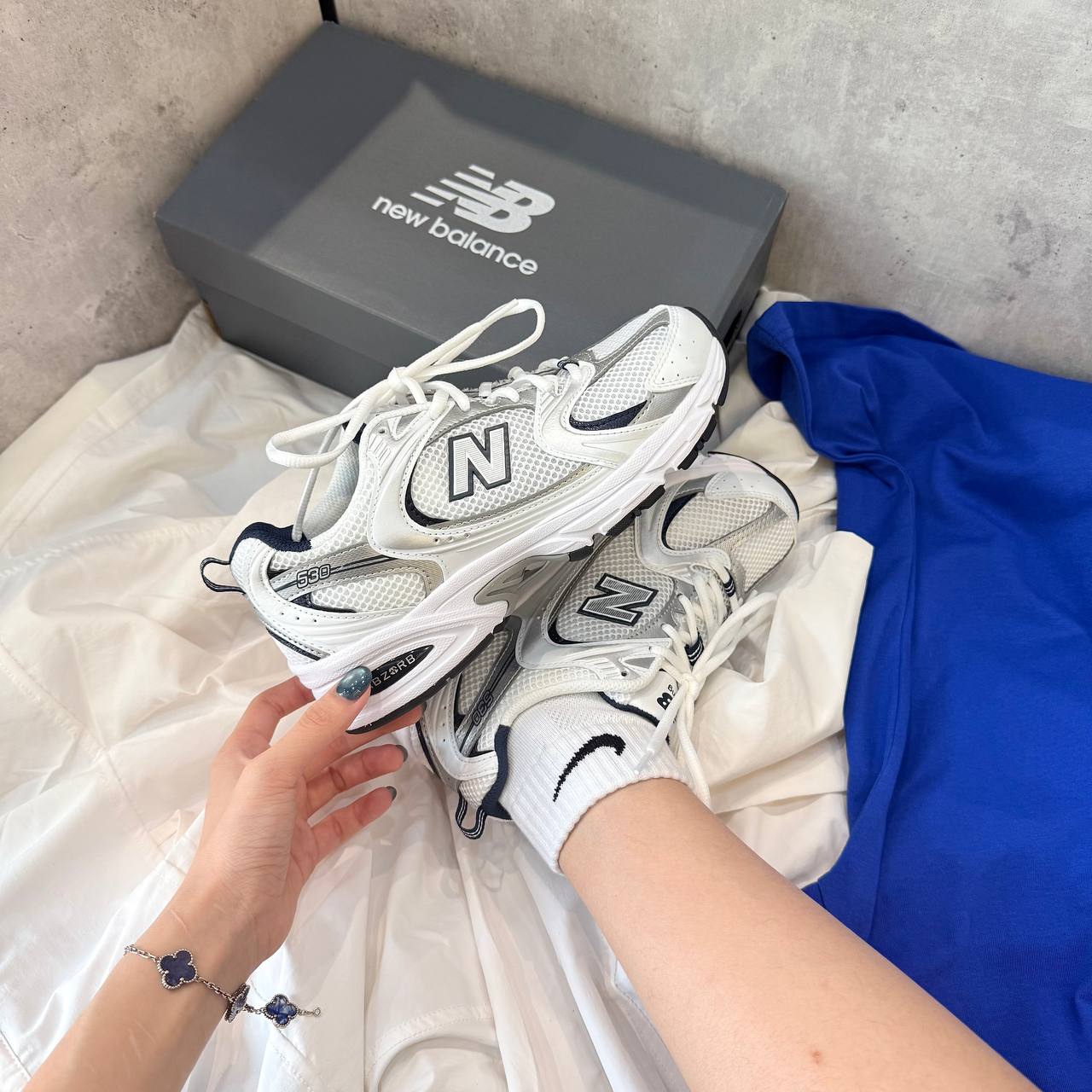 Giày New Balance 530 Running Navy [MR530SG]