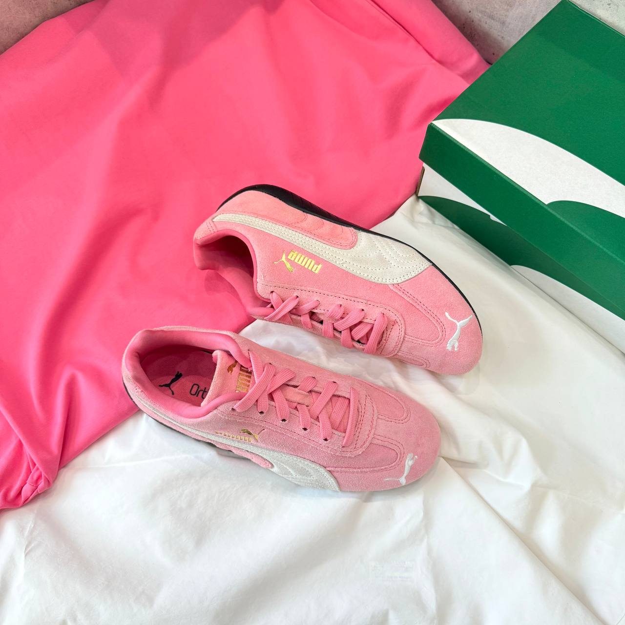Giày Puma Speedcat OG ''Pink White'' [401698 05]