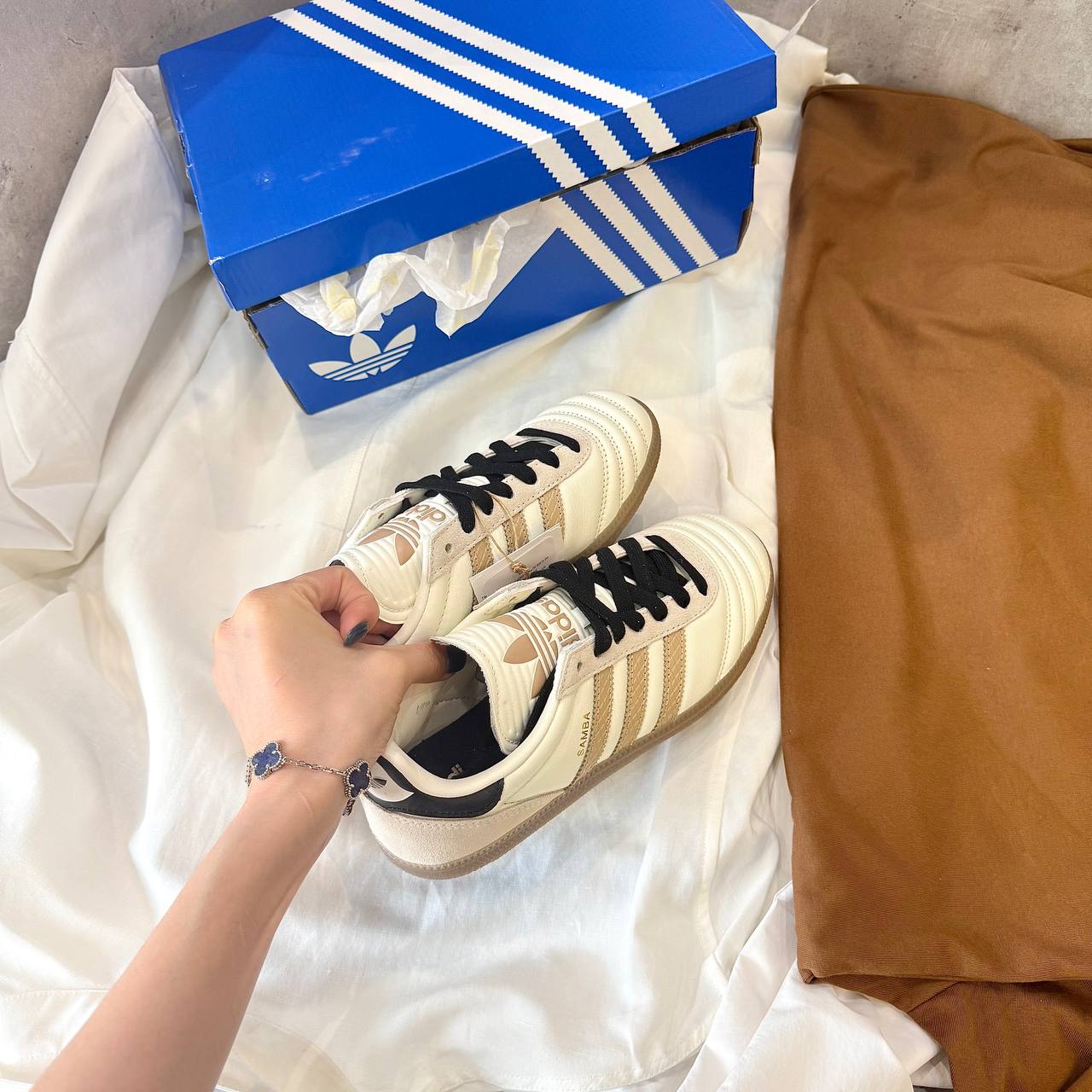 Giày Adidas Samba JP ‘Off White’ JQ7824