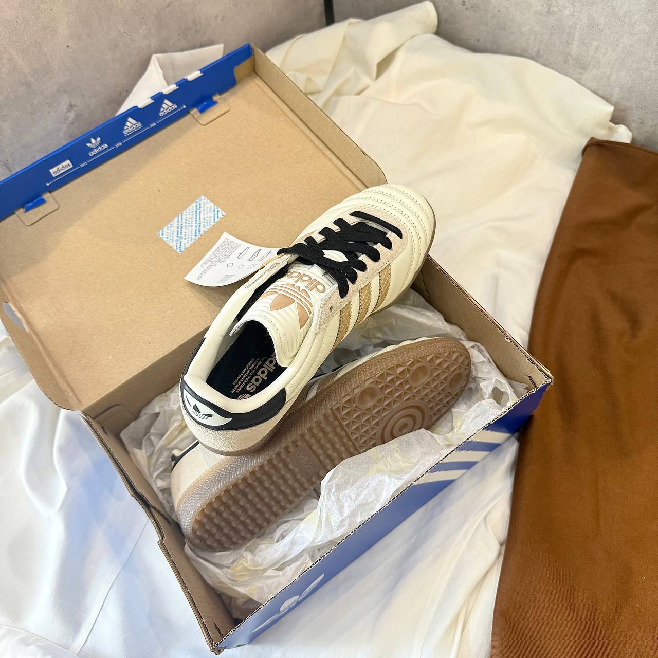 Giày Adidas Samba JP ‘Off White’ JQ7824
