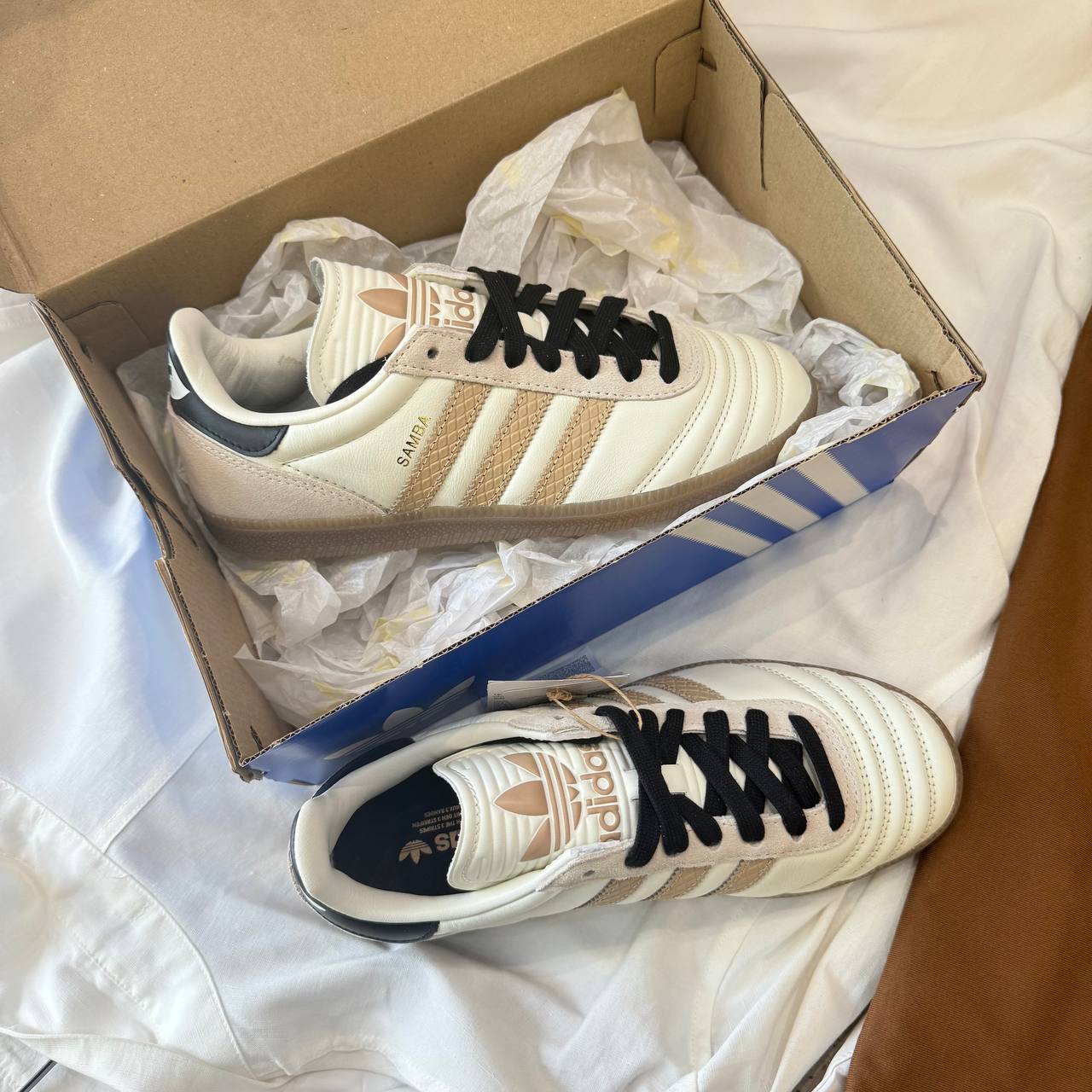 Giày Adidas Samba JP ‘Off White’ JQ7824