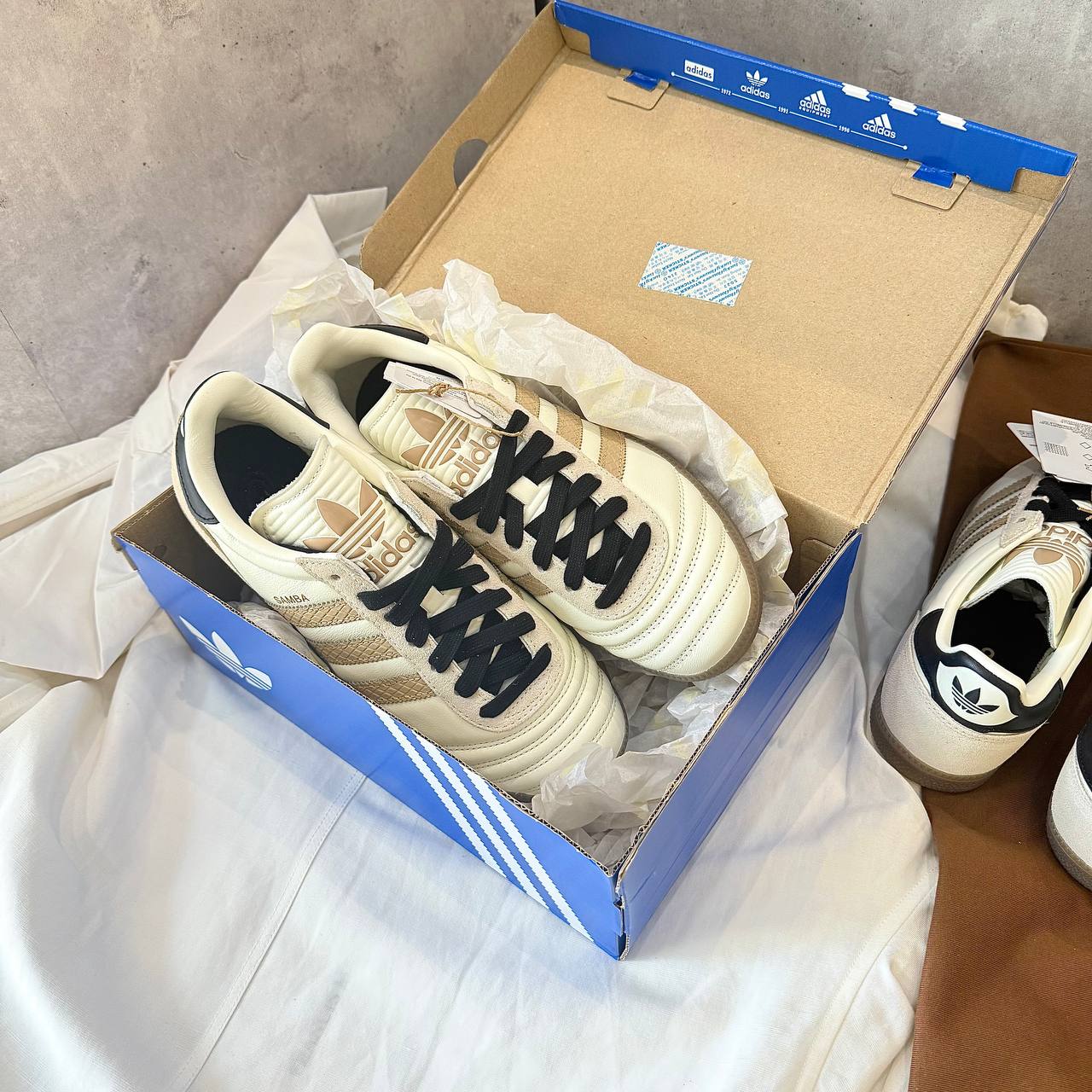 Giày Adidas Samba JP ‘Off White’ JQ7824