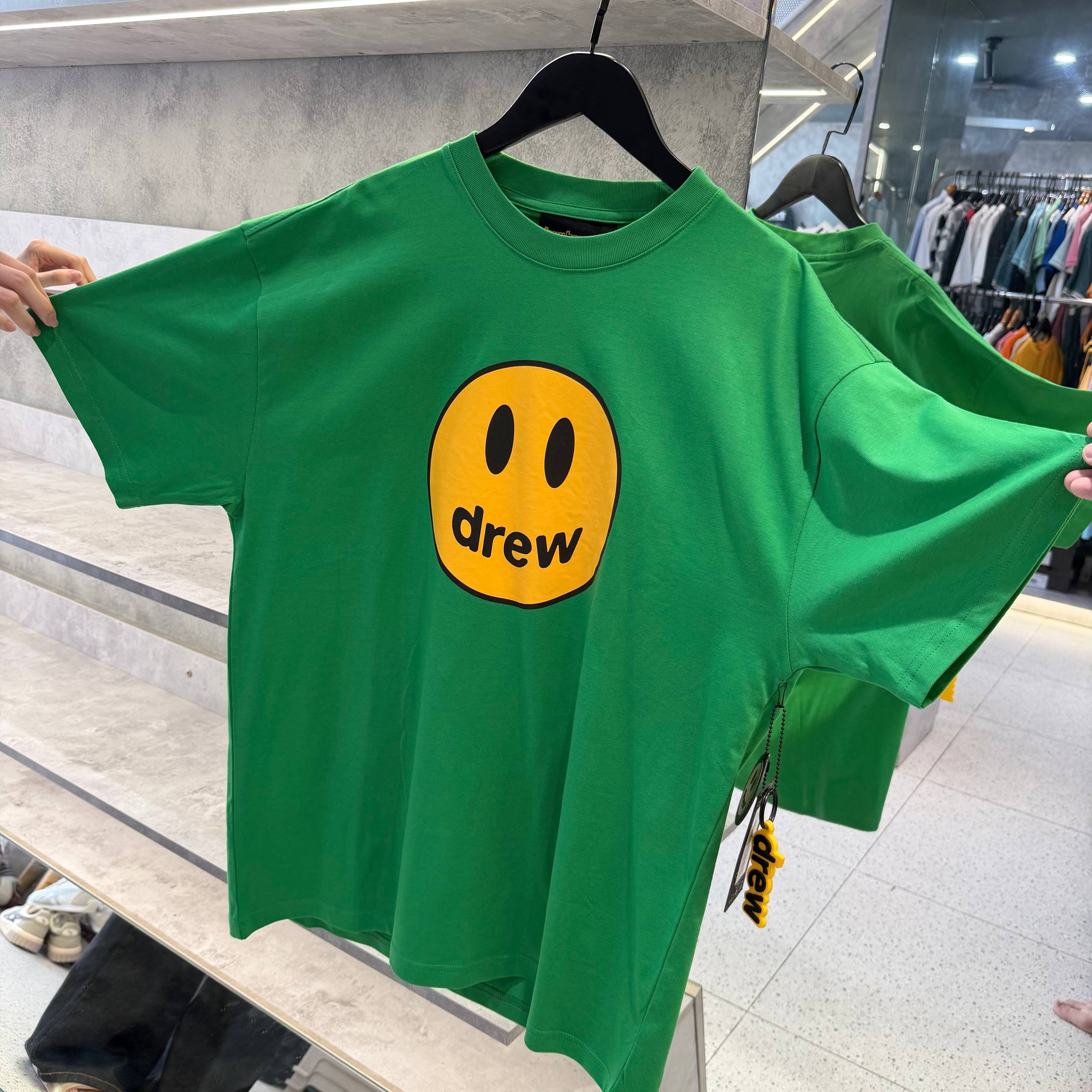 Áo Thun Drew House Mascot Tee ''Green'' [DH-HJ2121-MCGR]