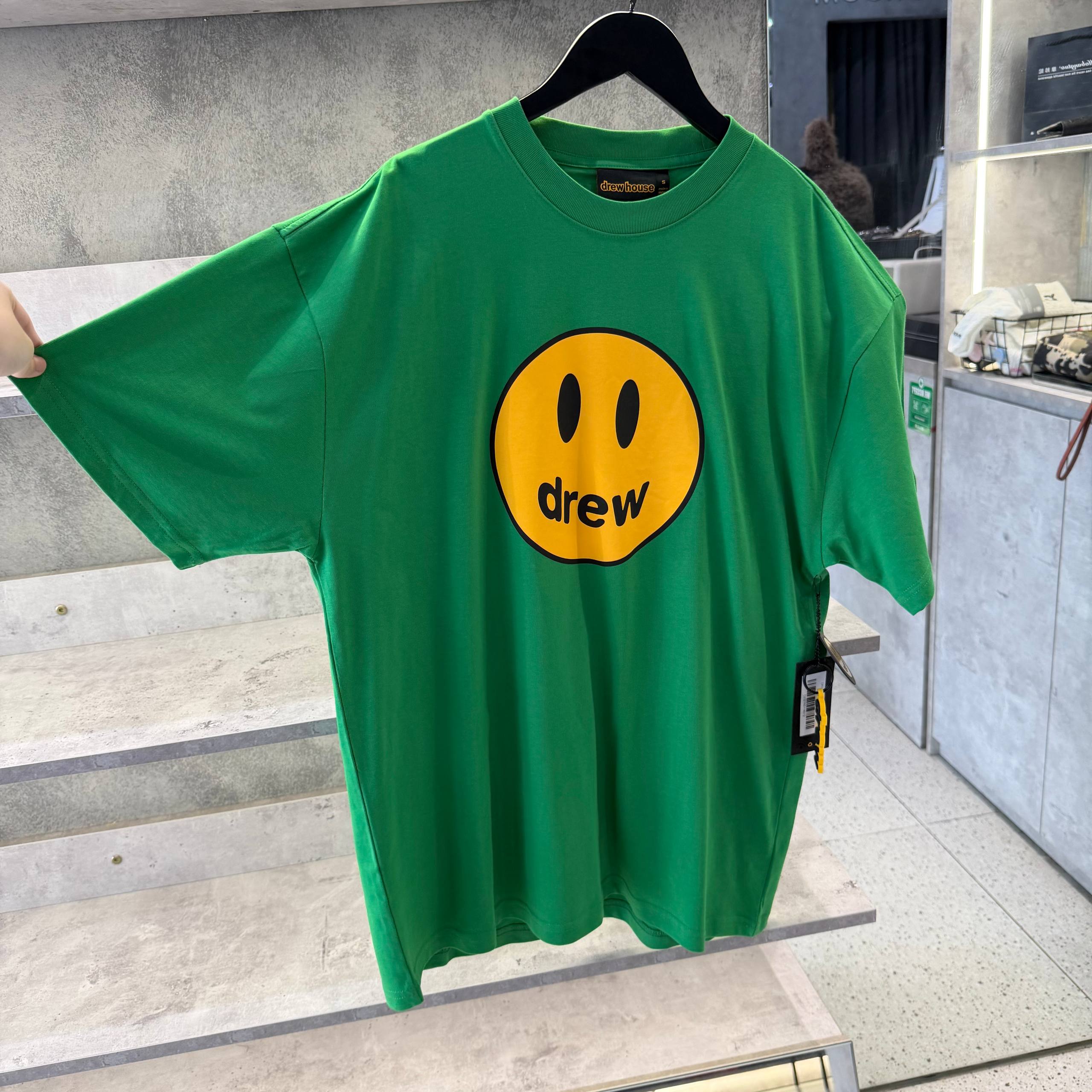 Áo Thun Drew House Mascot Tee ''Green'' [DH-HJ2121-MCGR]