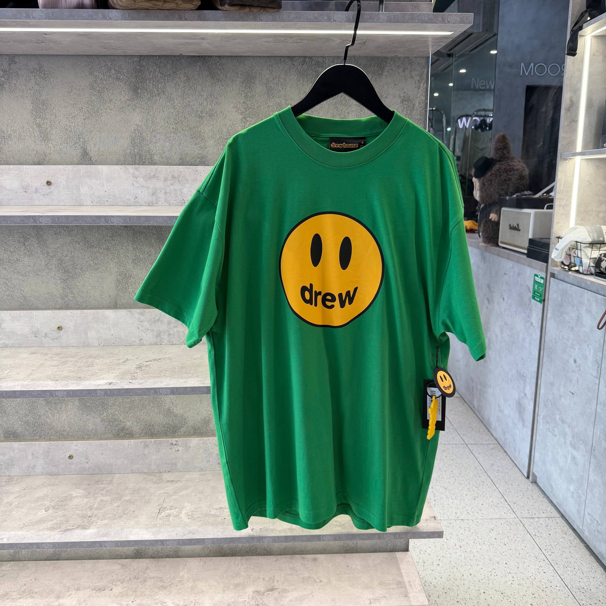 Áo Thun Drew House Mascot Tee ''Green'' [DH-HJ2121-MCGR]