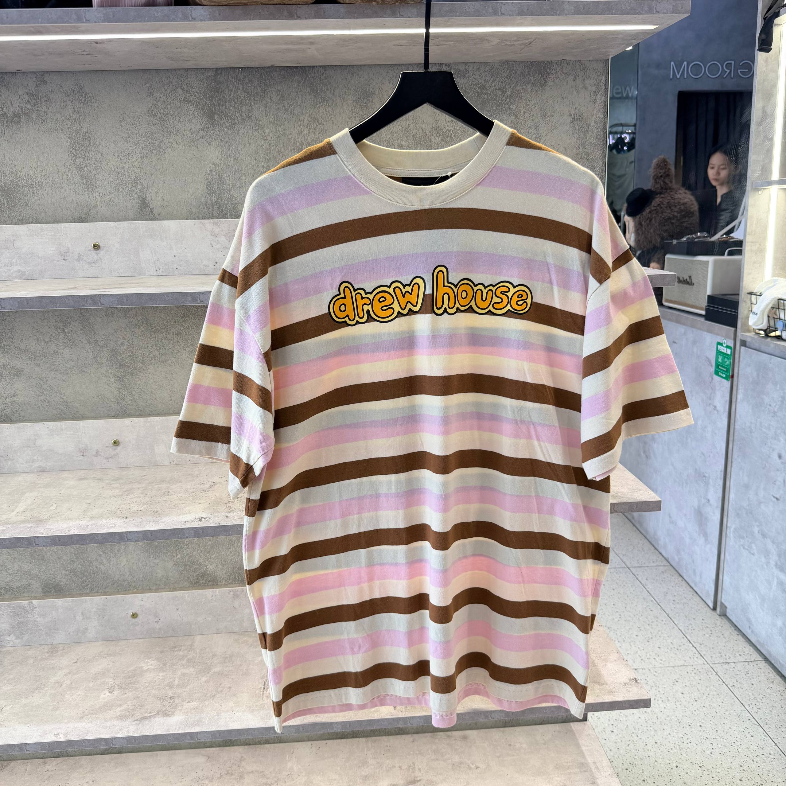 áo Drew House – Carton Font SS22 Neopolitian Stripe