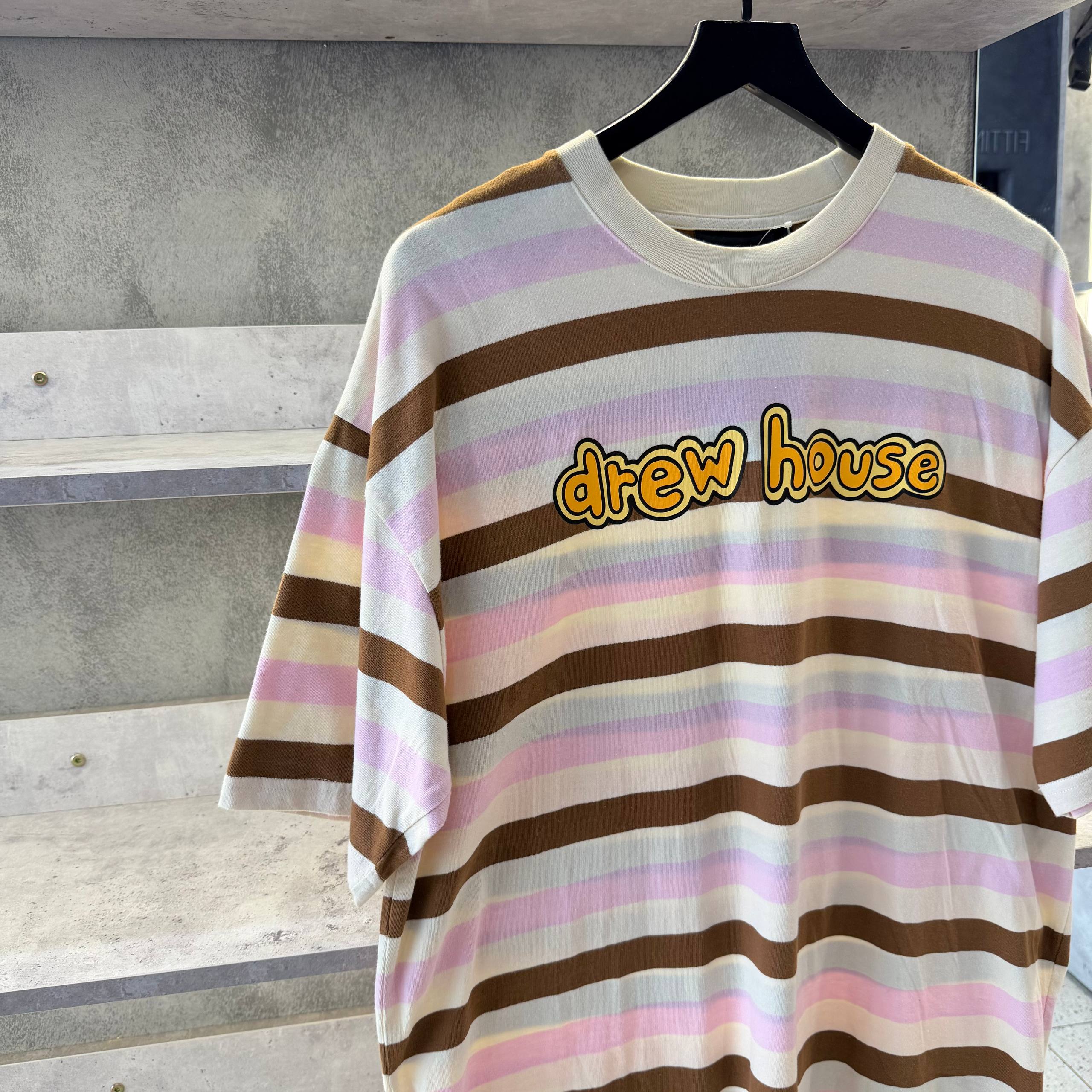 áo Drew House – Carton Font SS22 Neopolitian Stripe