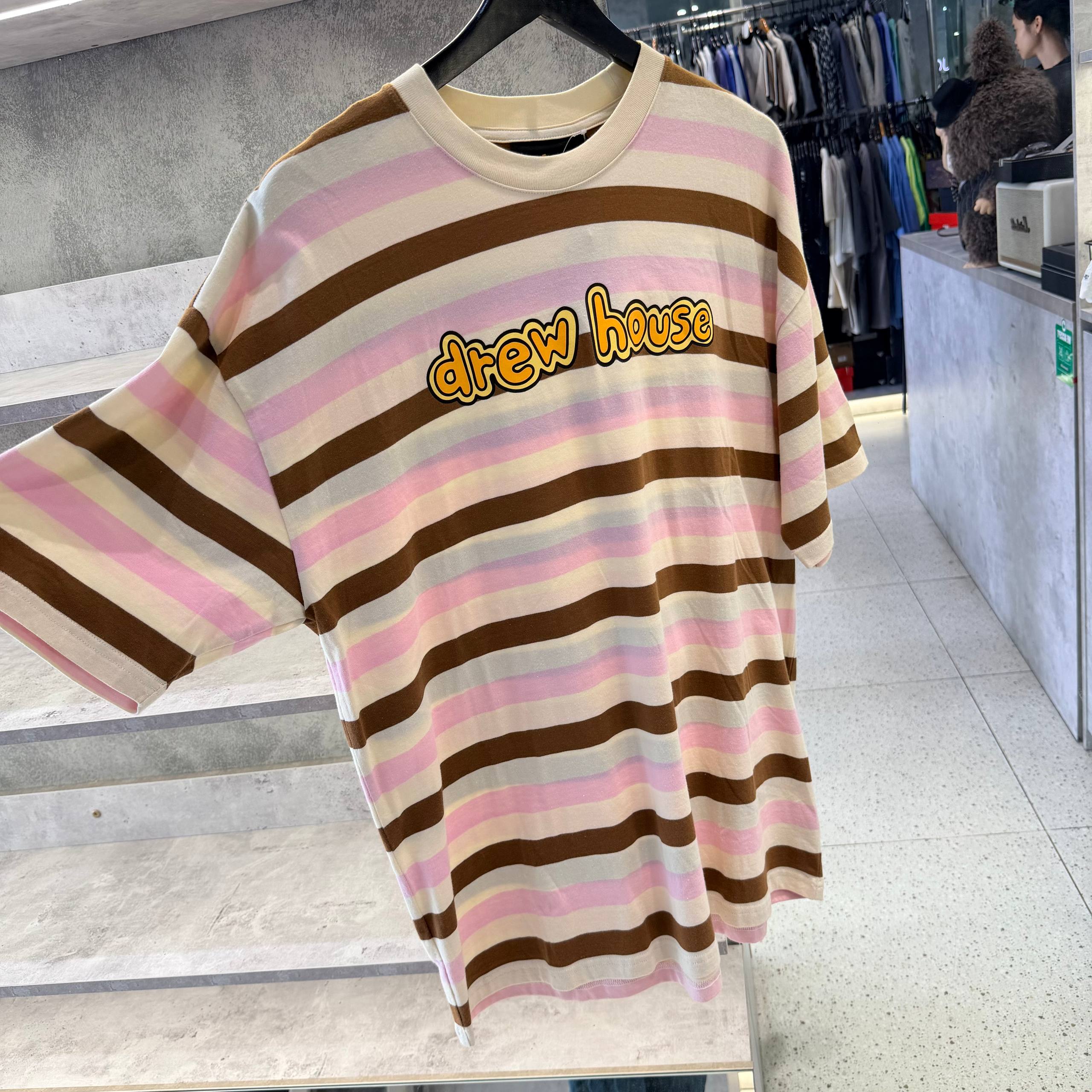 áo Drew House – Carton Font SS22 Neopolitian Stripe