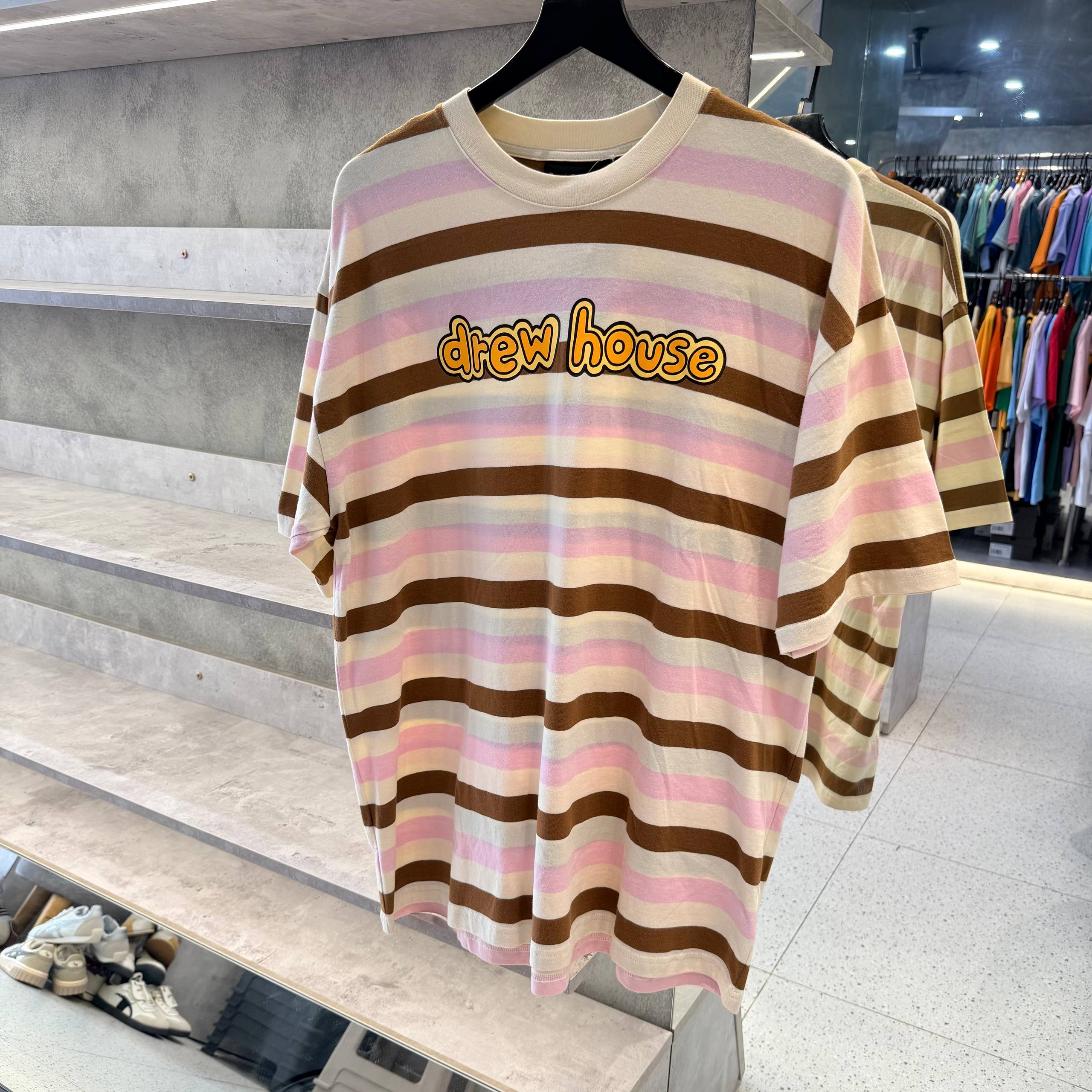 áo Drew House – Carton Font SS22 Neopolitian Stripe