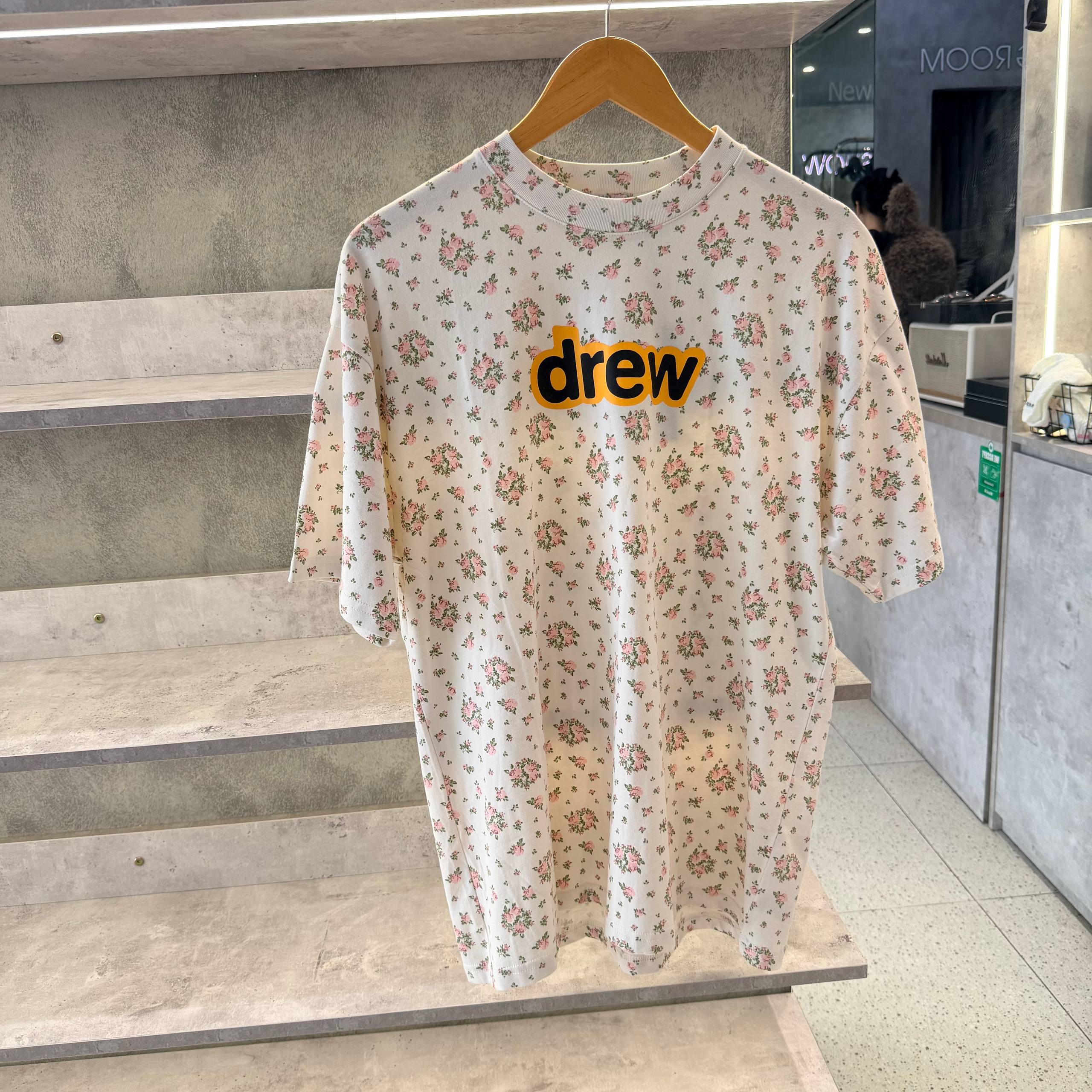 🔥drew house secret t-shirt ditsy floral size