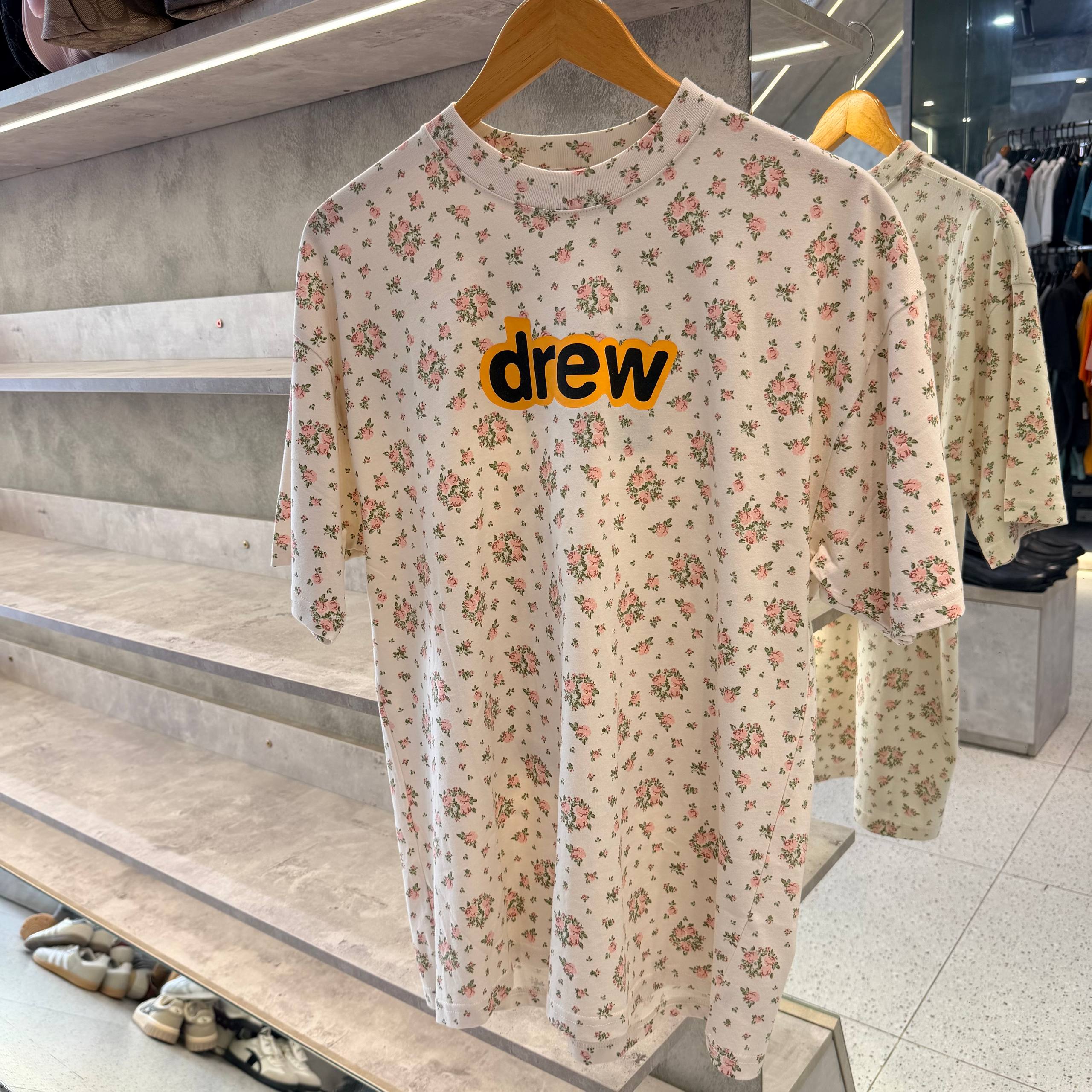 🔥drew house secret t-shirt ditsy floral size