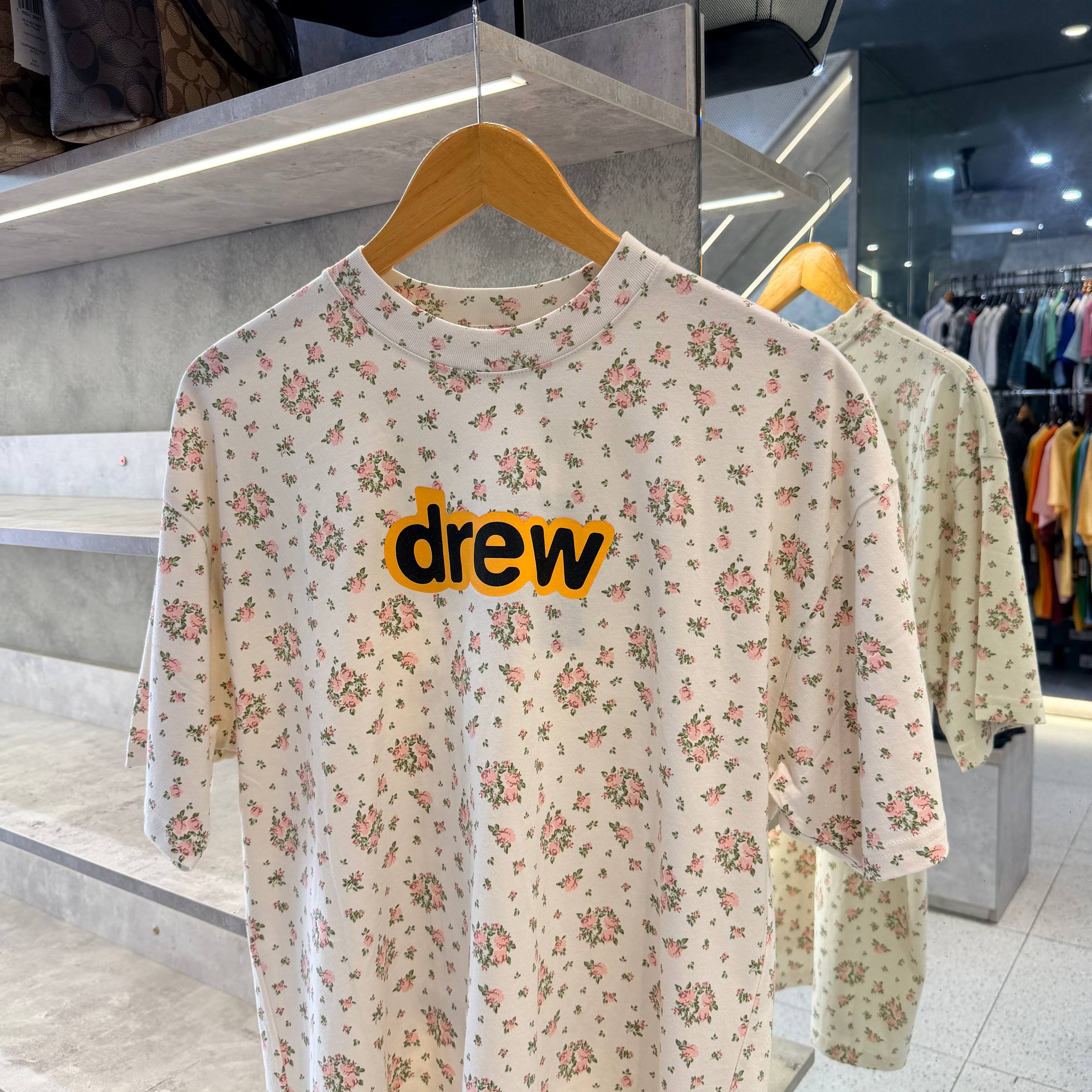 🔥drew house secret t-shirt ditsy floral size
