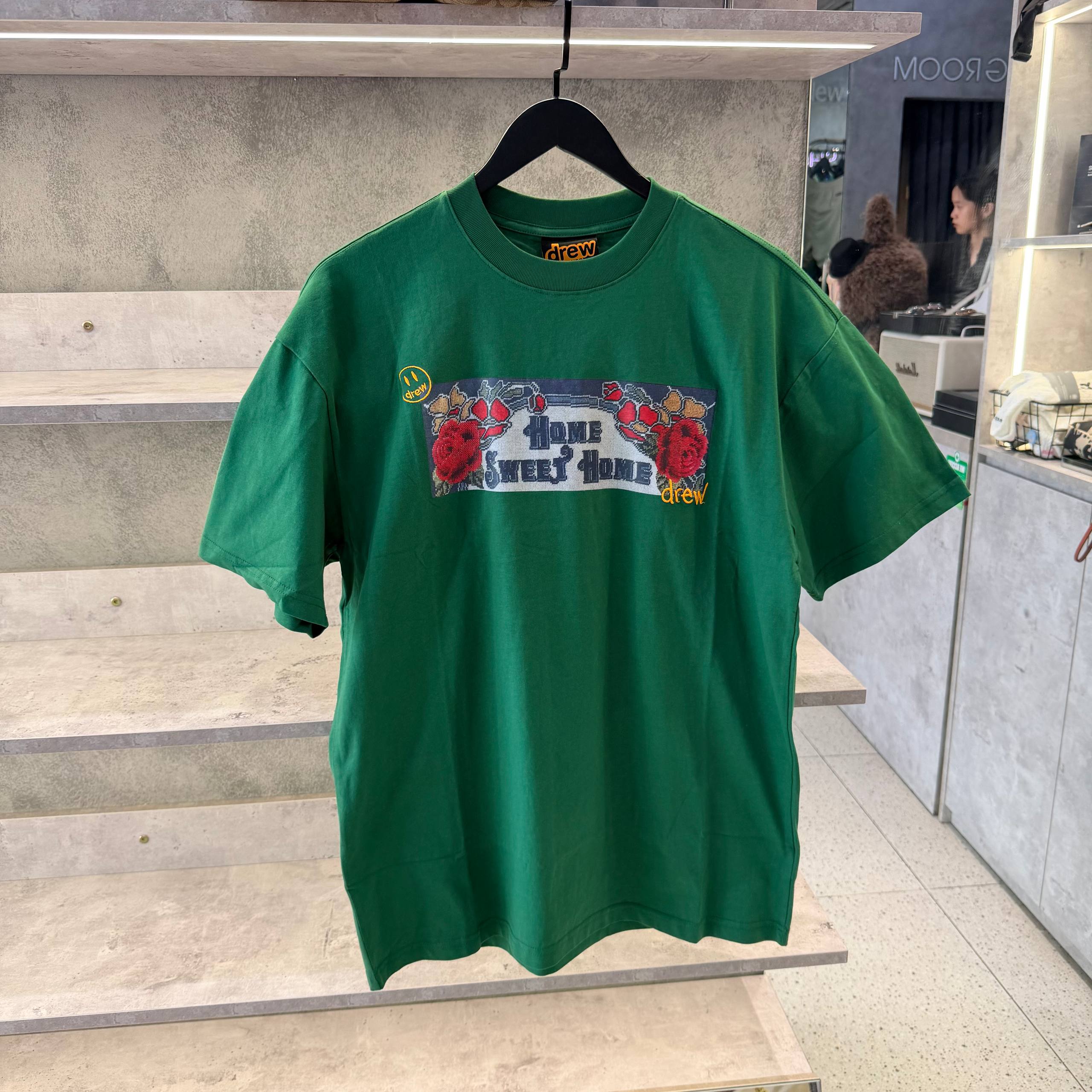 Áo Drew House Home Sweet Home SS Tee Forest