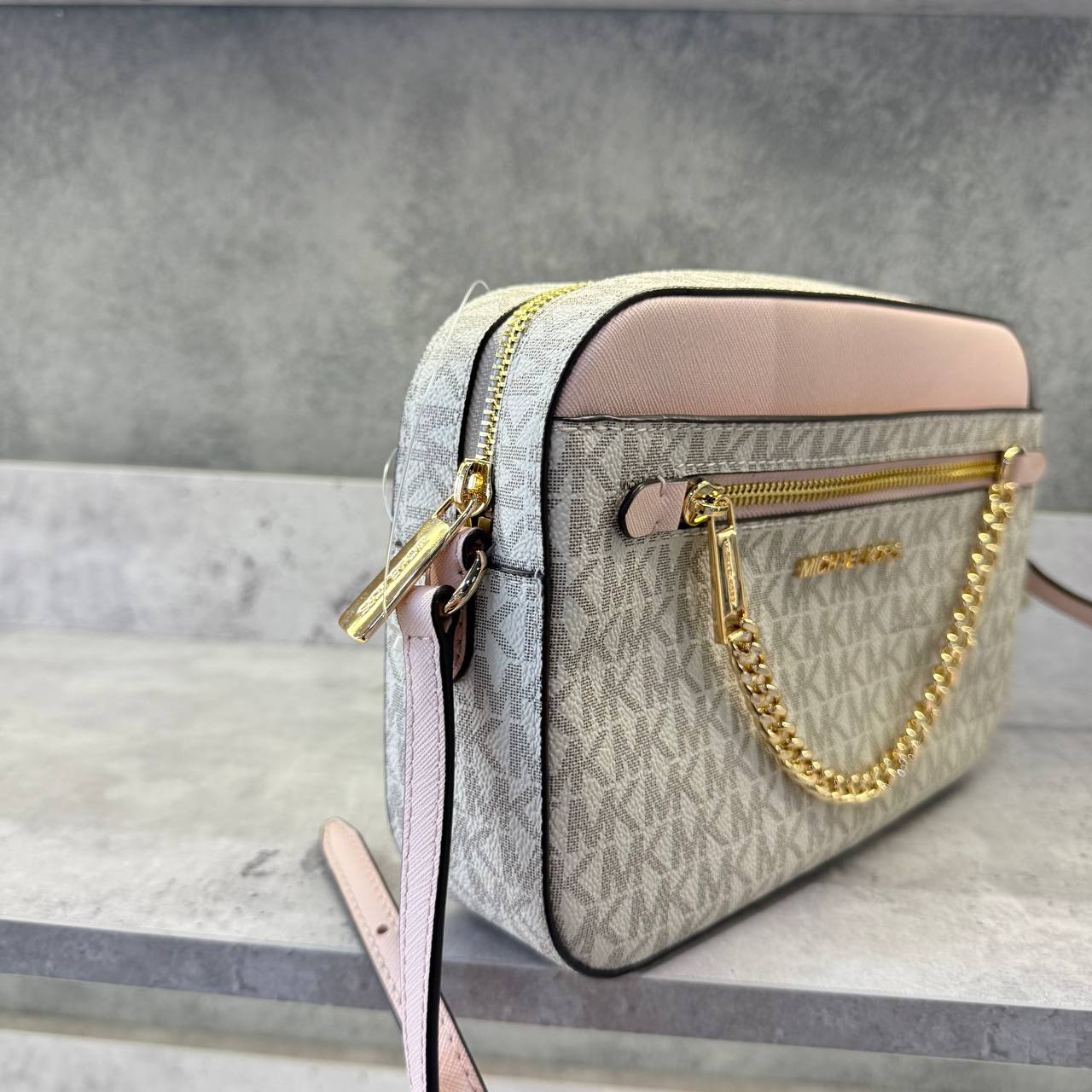 Túi Đeo Chéo Michael Kors MK Jet Set Large Logo Crossbody Bag