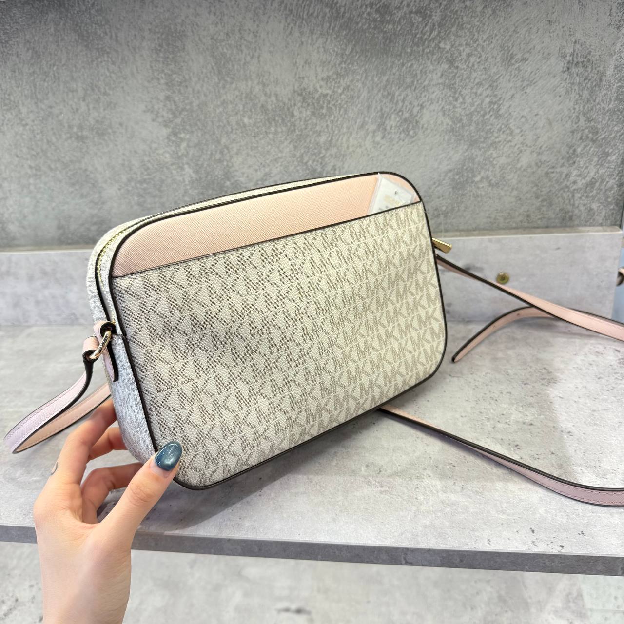 Túi Đeo Chéo Michael Kors MK Jet Set Large Logo Crossbody Bag