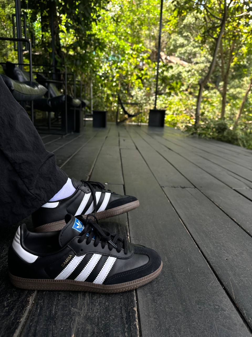 Giày Adidas Samba OG ‘Black Gum’ [B75807]