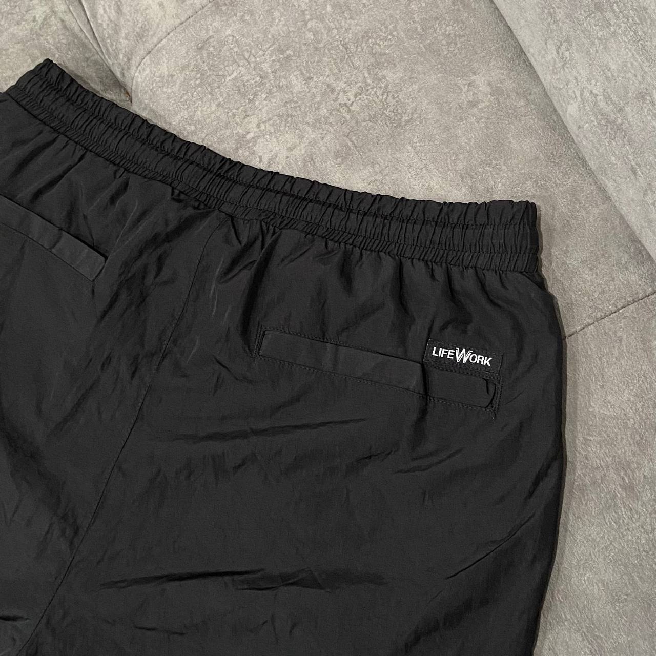 Quần Short LIFE WORK Black ZIP