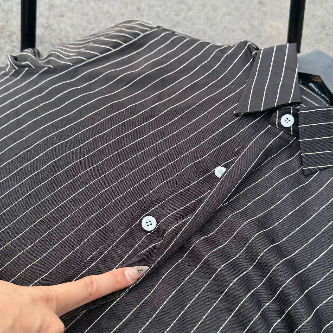 Áo Sơ Mi Francis Mantini Short Sleeve 'Black'