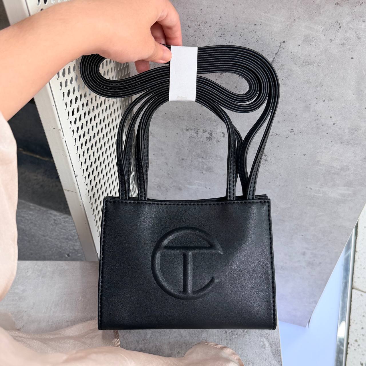 Túi Telfar Black Leather [TF-012-BK]