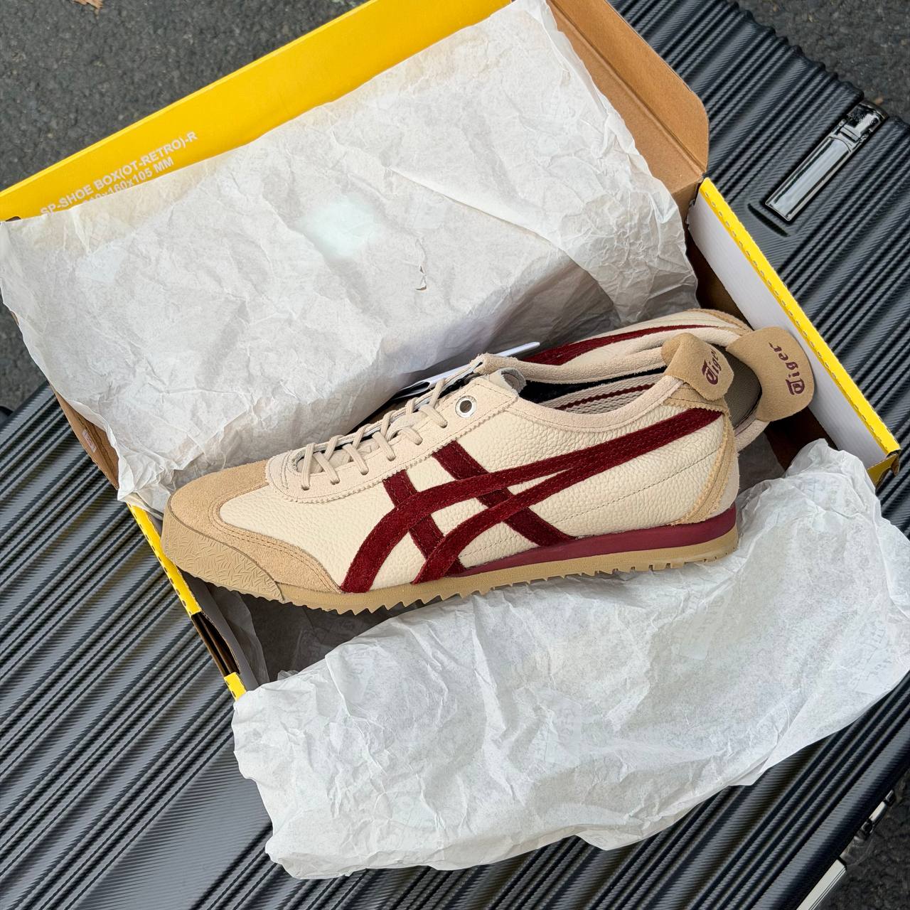 Giày Onitsuka Tiger MEXICO 66 SD ''BEIGE/BEET'' [1183C015 202]