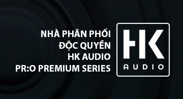 MegaSound là nhà phân phối HK Audio - PR:O PREMIUM SERIES chính thức tại Việt Nam