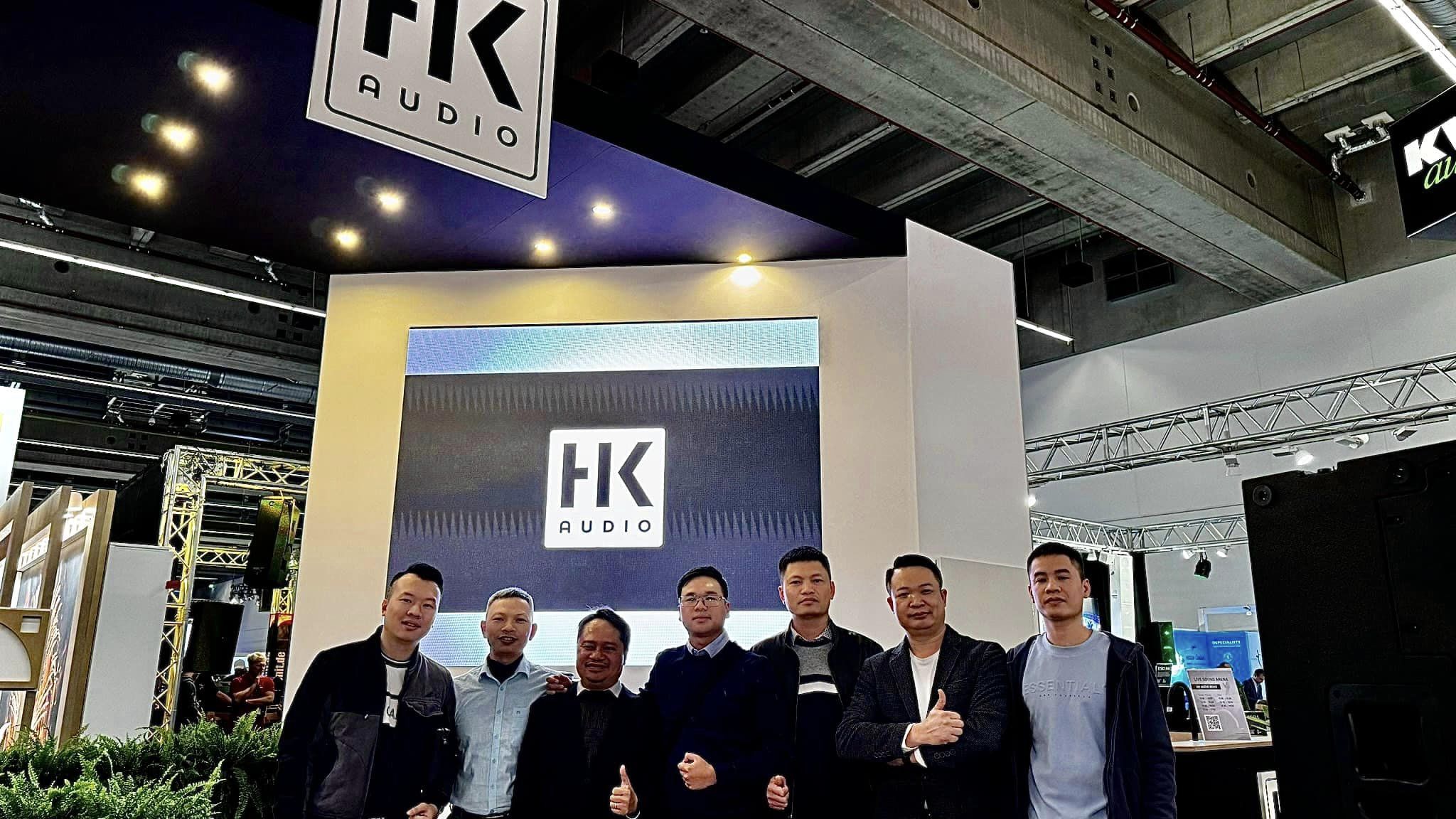 Team HK Audio - 2024 tại triển lãm Prolight + Sound, 19 – 22 March 2024