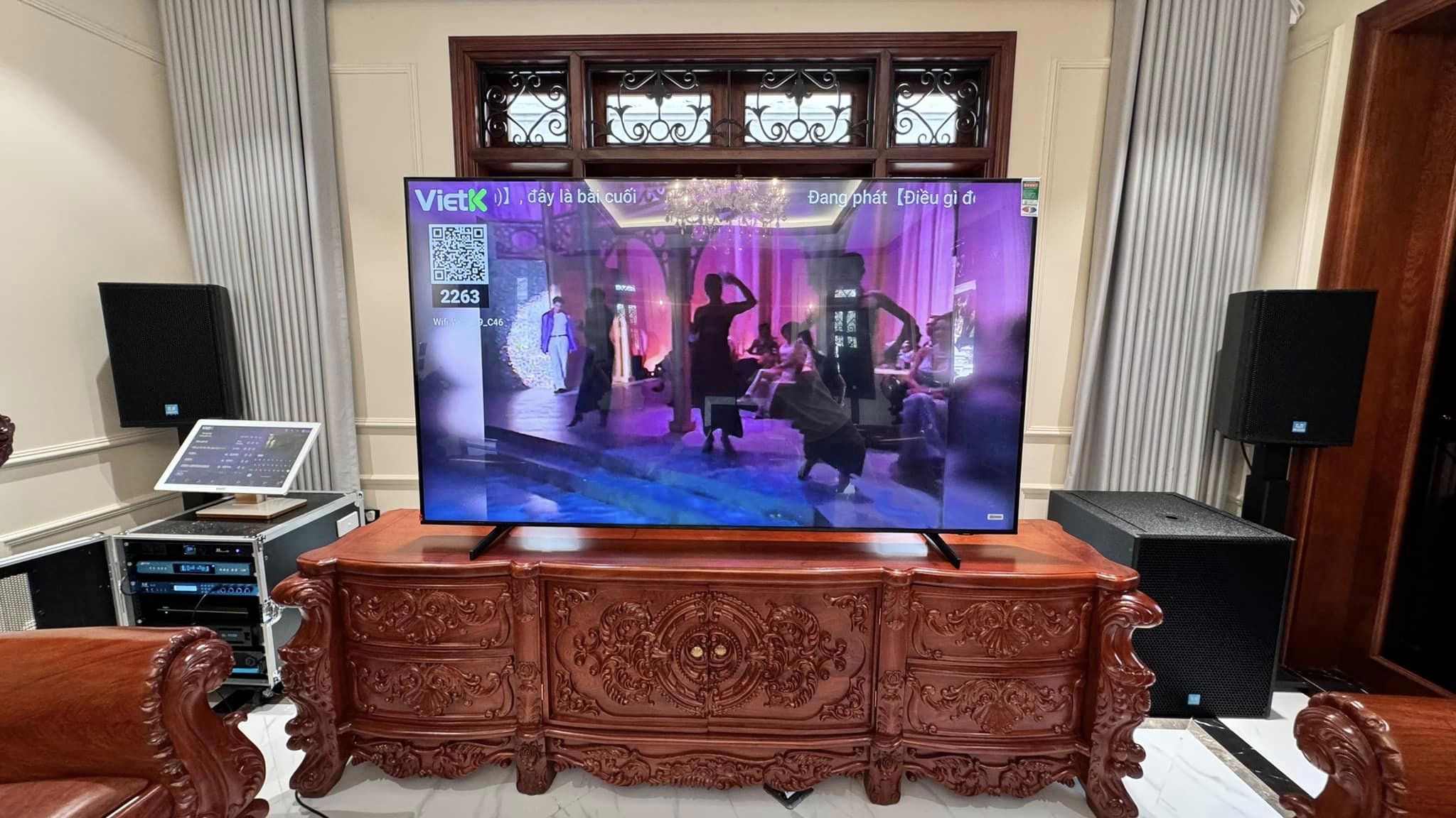 Dàn Karaoke cho biệt thự Gleximco