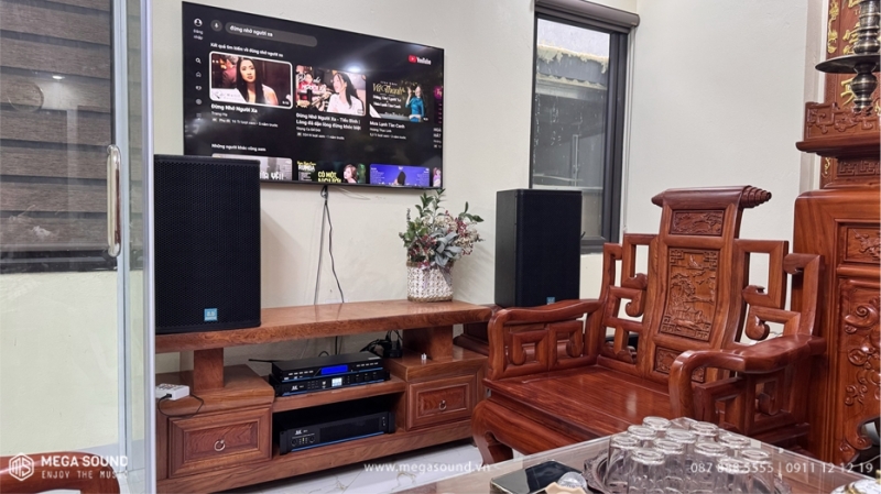 Mega Sound - Chuyên thiết kế, lắp đặt dàn karaoke gia đình trọn gói