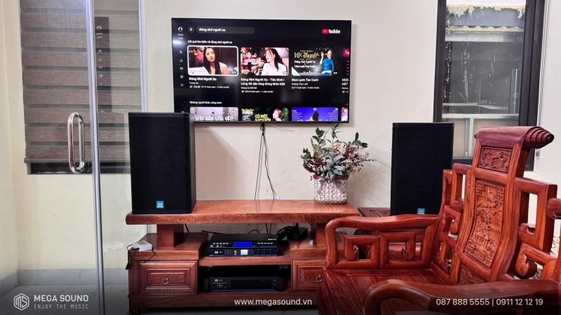 Cách bố trí loa 2.1 chuẩn 