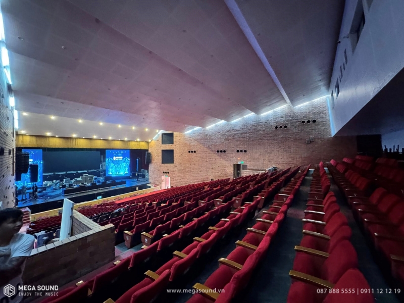 Giải pháp lắp đặt âm thanh hội trường lớn trọn gói, chuyên nghiệp