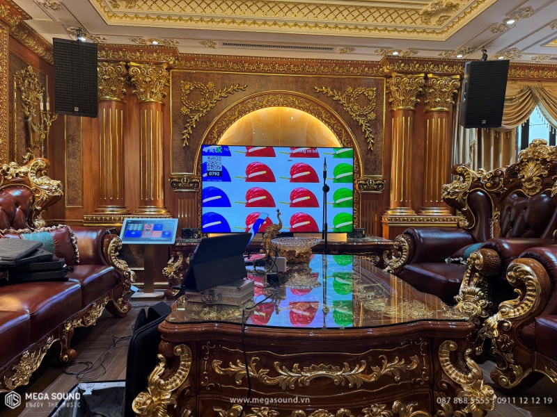 Dự án lắp đặt dàn karaoke HK Audio Linear 3 cao cấp tại biệt thự An Khánh Hoài Đức