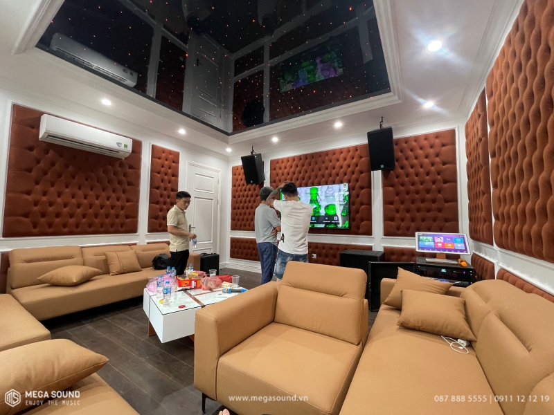 Dự án lắp đặt dàn karaoke gia đình cao cấp tại biệt thự Quảng Tâm Sầm Sơn