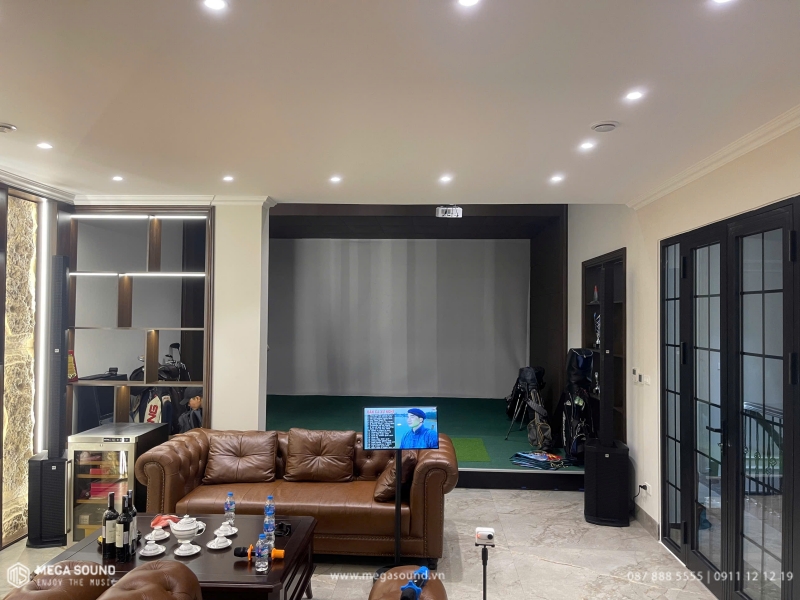 Dự án lắp đặt dàn karaoke gia đình HK Audio cao cấp tại Hoàng Ngân Hà Nội