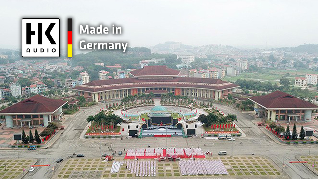 Trung tâm văn hoá Kinh Bắc - Bắc Ninh nâng cấp và lắp mới hệ thống âm thanh phục vụ đại hội Đảng tỉnh Bắc Ninh 2020