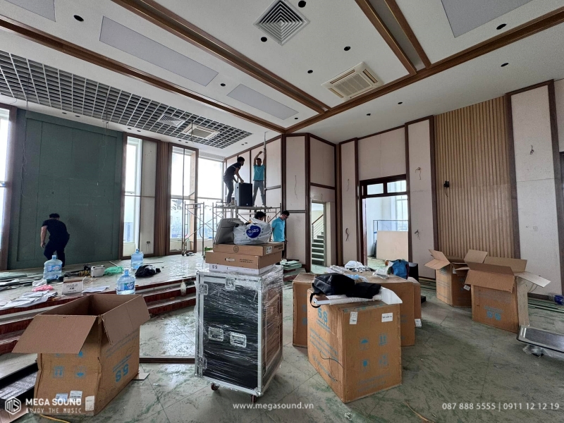 Thiết kế hệ thống âm thanh tòa nhà đồng bộ, hiện đại | Mega Sound