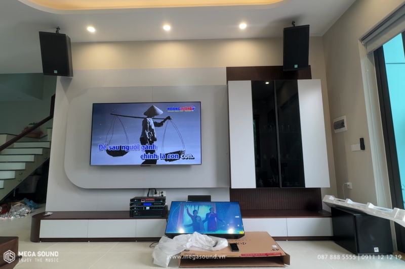 Dự án lắp đặt dàn karaoke gia đình 5.S Audio cao cấp tại Bắc Ninh