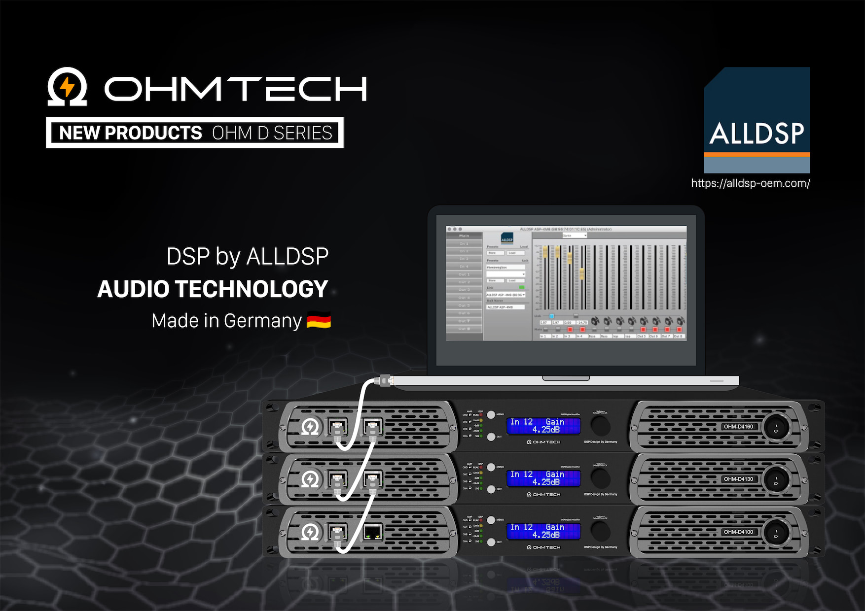 Công suất hiệu suất cao OHMTECH - Technology Germany