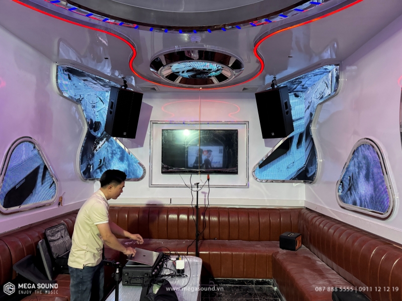 Dự án lắp đặt hệ thống âm thanh cho phòng karaoke chuyên nghiệp tại Quế Võ Bắc Ninh