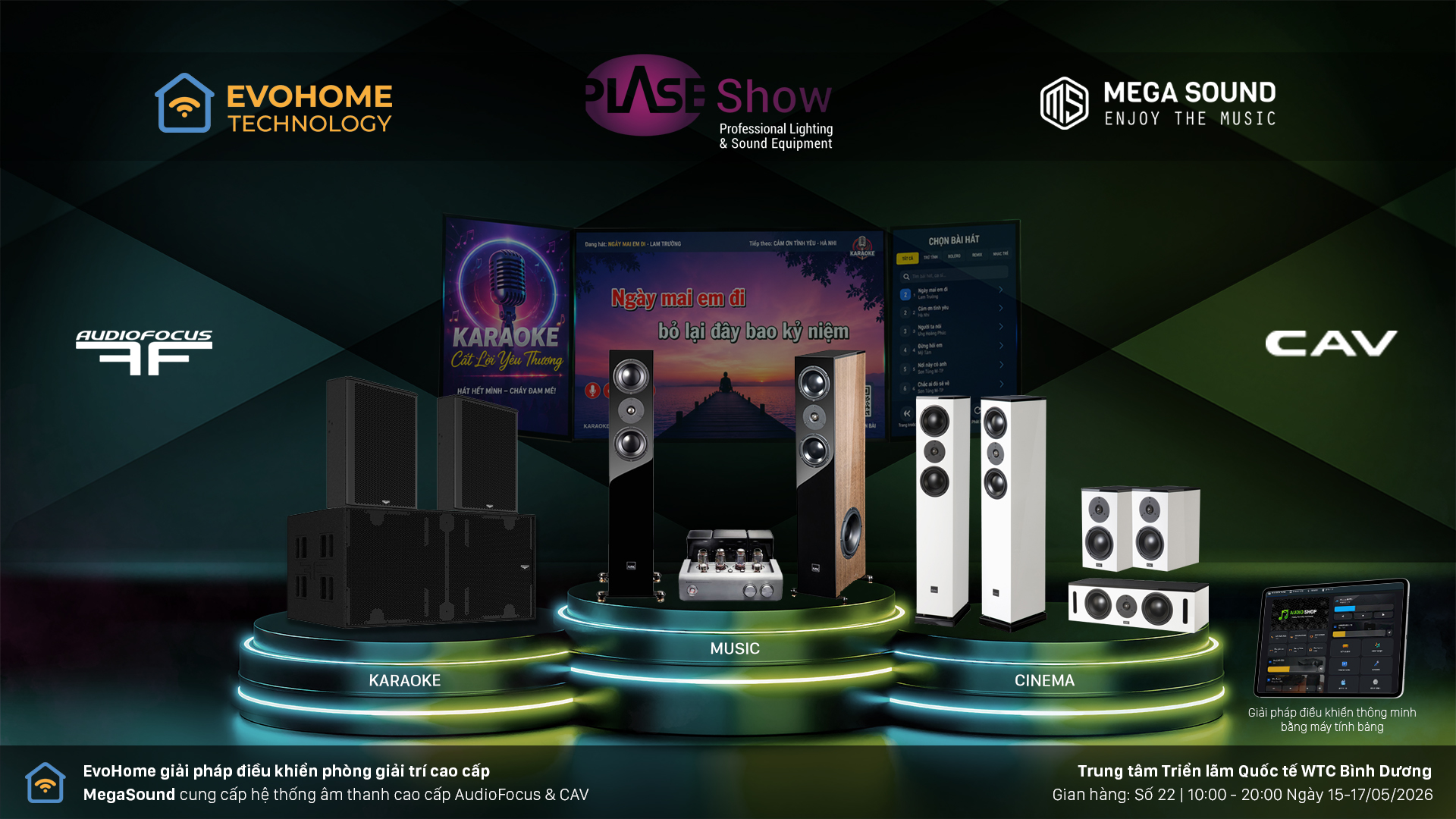 EVOHOME x MEGASOUND x PLASE SHOW 2026