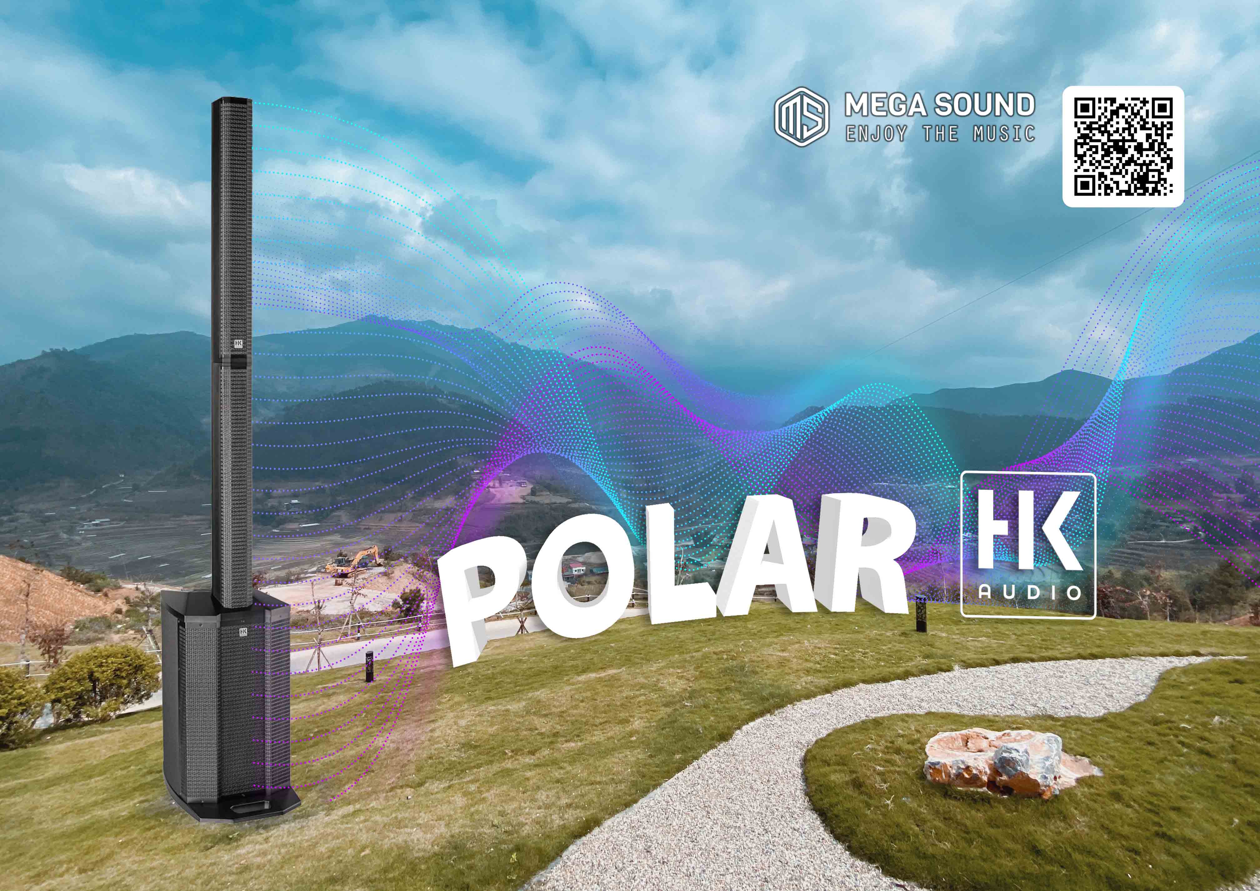 HK Audio POLAR 12 - Hệ thống loa cột toàn dải
