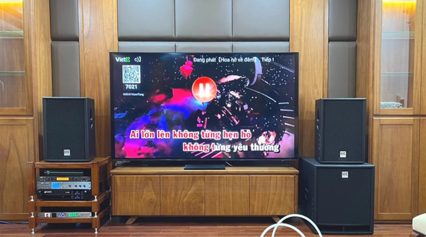 Dàn âm thanh karaoke gia đình HK AUDIO - Long Audio