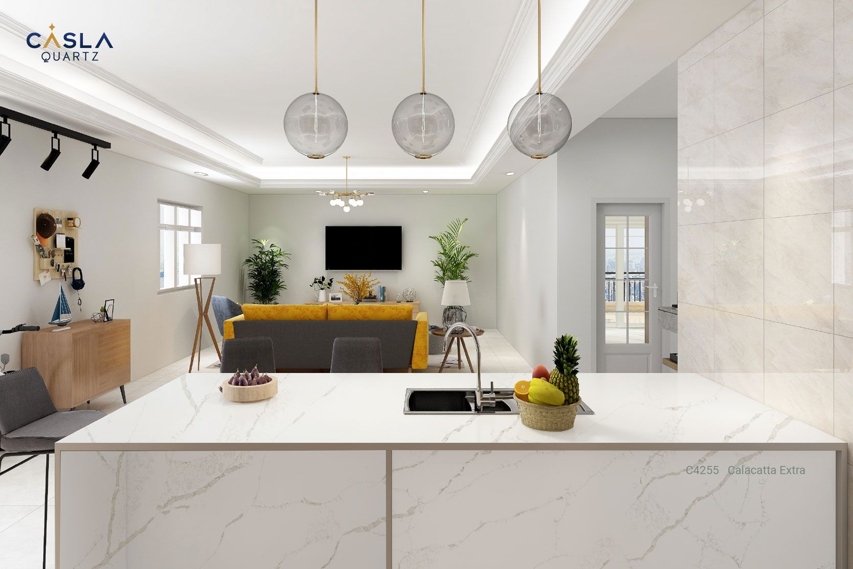 Casla C4255 - Calacatta Extra