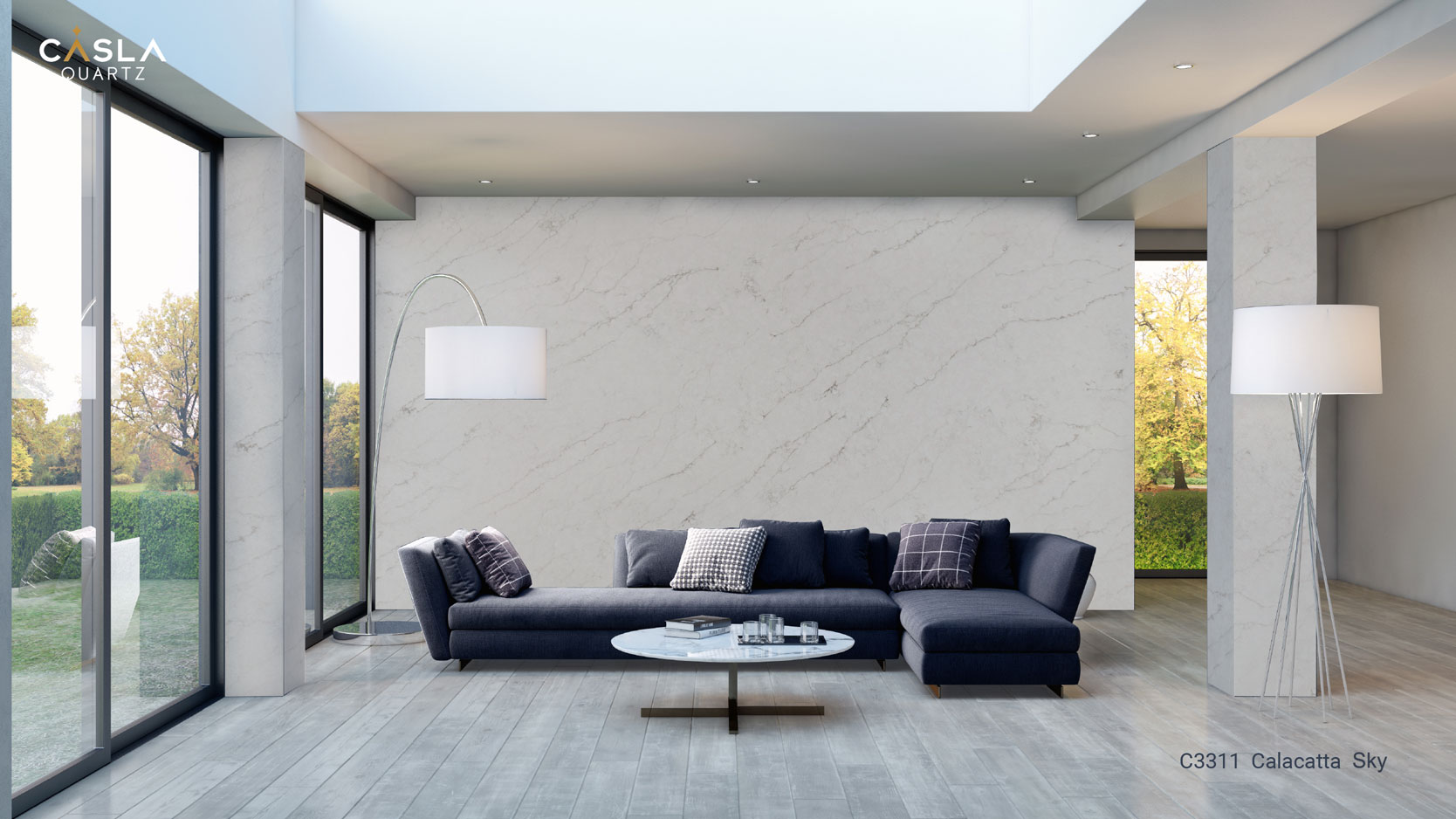 Casla C3311 - Calacatta Sky
