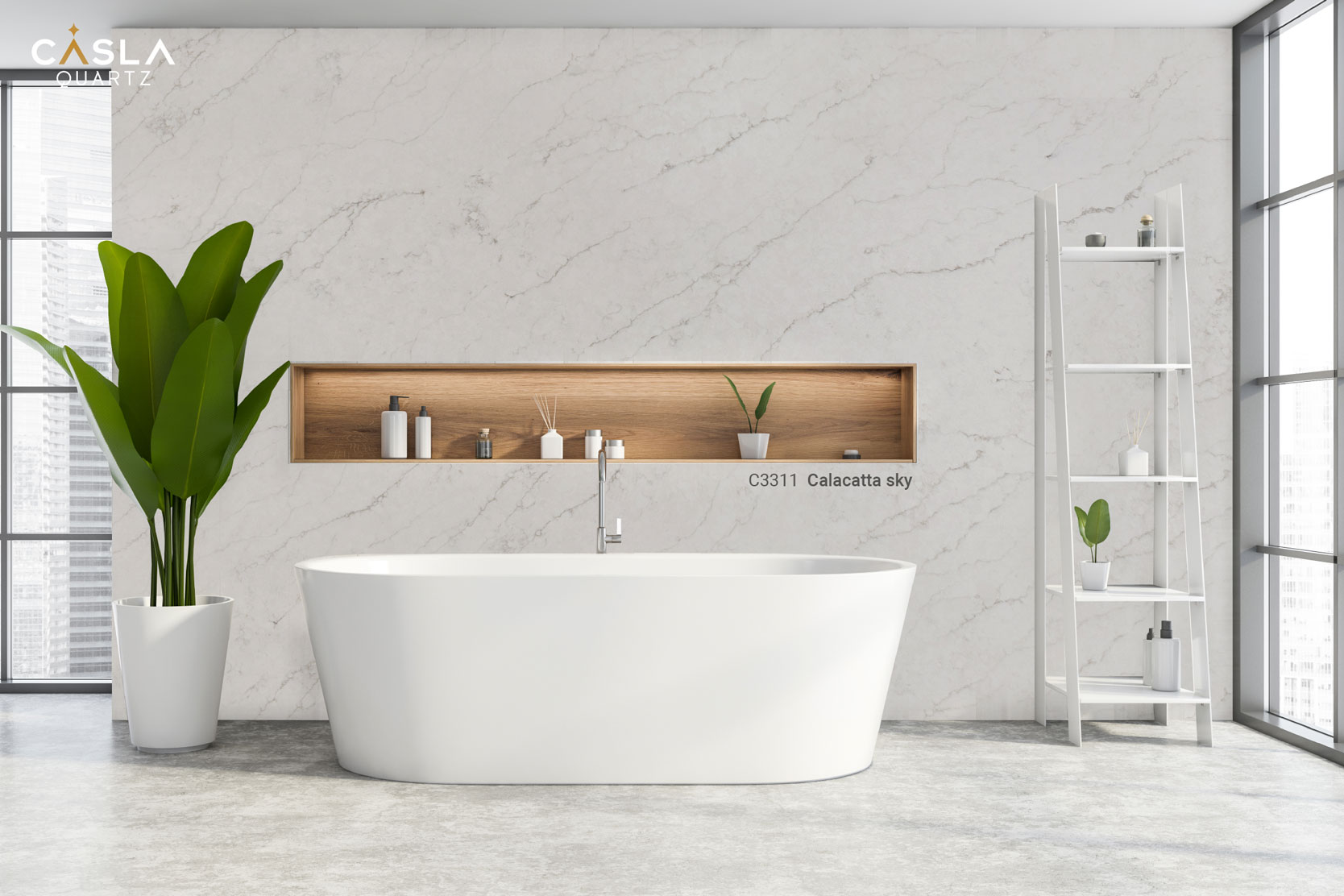 Casla C3311 - Calacatta Sky