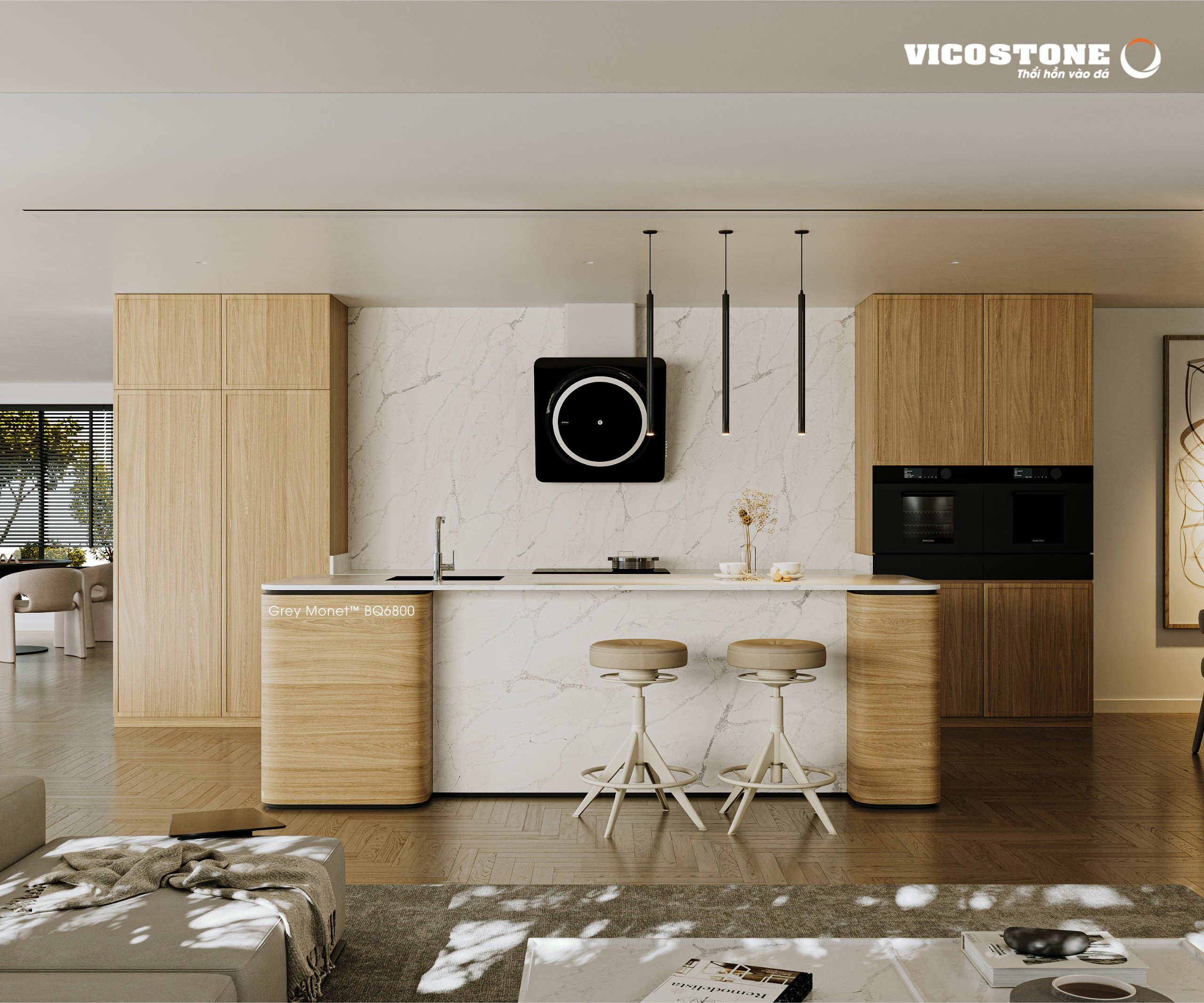 Vicostone Grey Monet BQ6800
