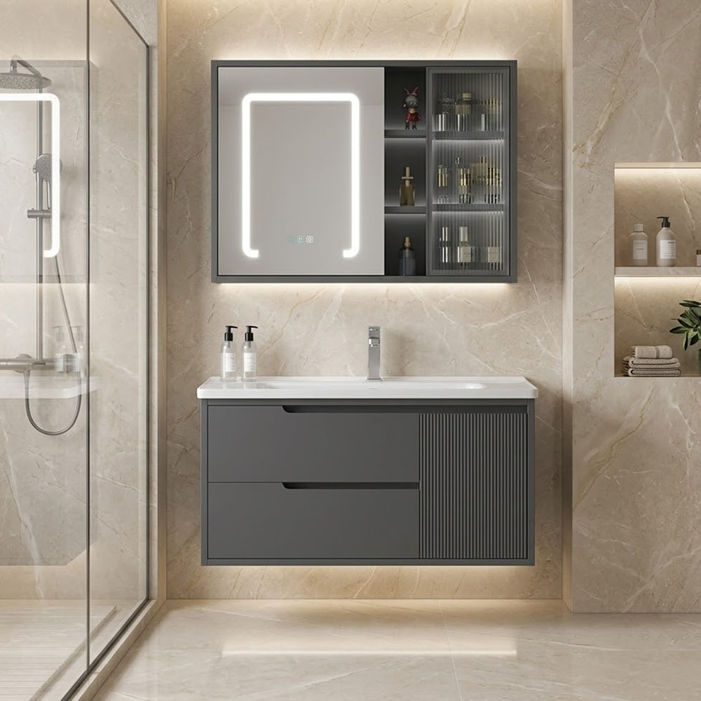 Bộ Tủ Chậu Lavabo PVC RG804X Cao Cấp