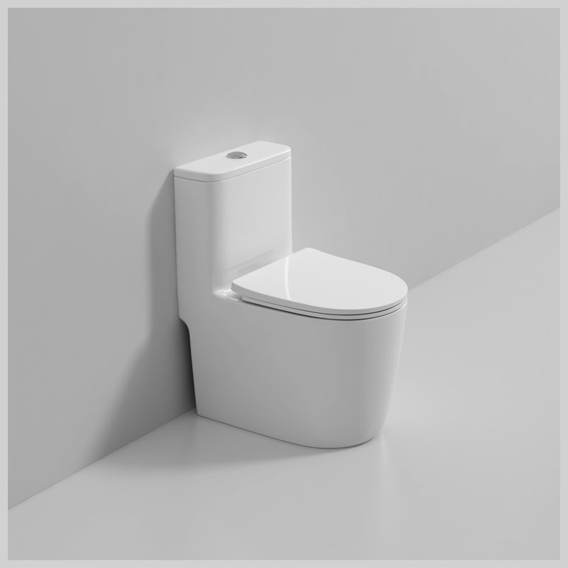 Bồn cầu liền khối CR6662 nhỏ gọn cho phòng tắm diện tích nhỏ