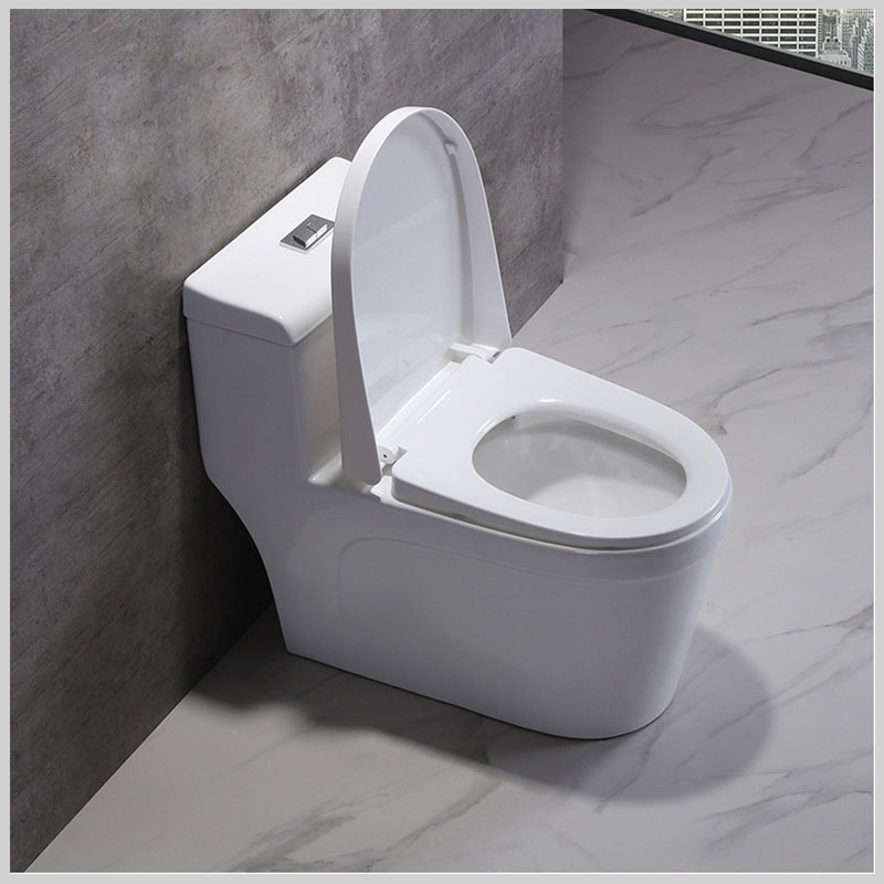 Bồn cầu liền khối men tuyết 038 – xả xoáy mạnh, chống bám bẩn, tiết kiệm nước