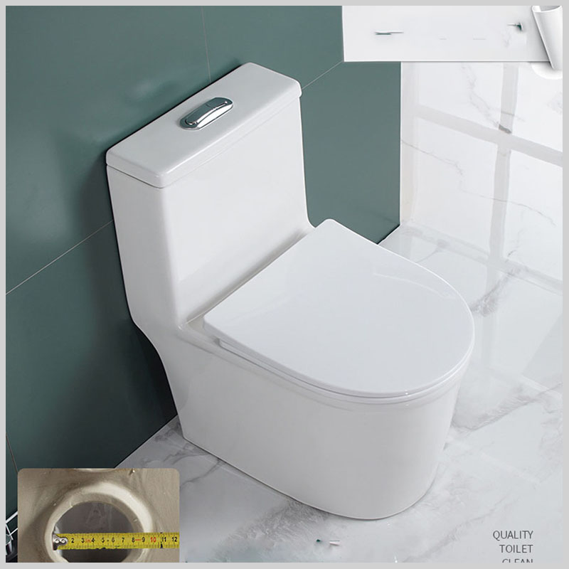 Bồn cầu liền khối R68 nhập khẩu, thiết kế nguyên khối hiện đại, dễ vệ sinh
