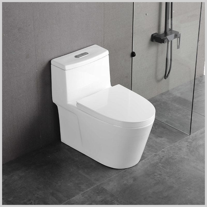 Thiết kế nguyên khối bồn cầu R822 tiện lợi và dễ vệ sinh